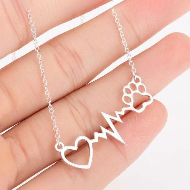 [Simple] Pet Heartbeat Necklaces 簡約寵物與心跳設計項鍊