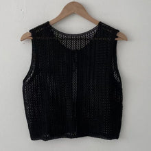 將圖片載入圖庫檢視器 [NEW] Japanese knitted hollow knotted vest 日系針織鏤空綁結背心
